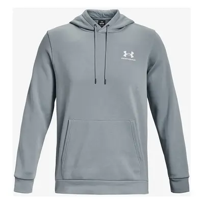 Pulóver Under Armour Essential Fleece Hoodie Blue