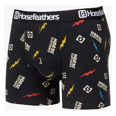 Horsefeathers Sidney Boxer Shorts Black/ Ignite