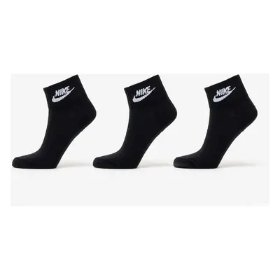 Nike Everyday Essential Ankle Socks 3-Pack Black/ White