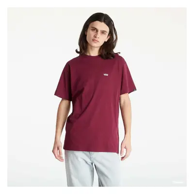 Póló Vans Left Chest Logo Tee Wine