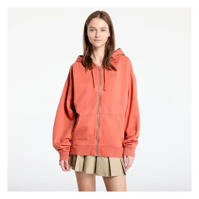 Pulóver Vans Everyday Oversized Zip Hoodie Auburn