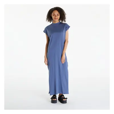 Ruha Urban Classics Ladies Long Extended Shoulder Dress Vintageblue