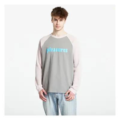 Póló PLEASURES Intercourse Raglan Long Sleeve Grey