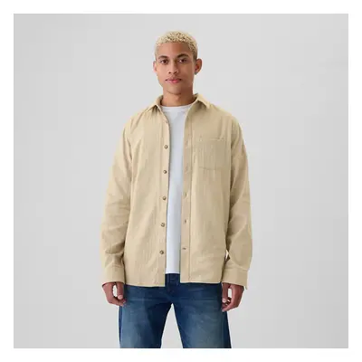 Ing GAP Flannel Shirt Khaki