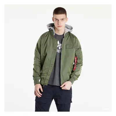 Kabát Alpha Industries MA-1 TT Hood BP Sage Green