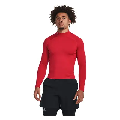 Póló Under Armour Cg Armour Comp Mock Red