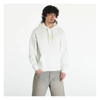 Pulóver Calvin Klein Jeans Embroidery Patch Hoodie White