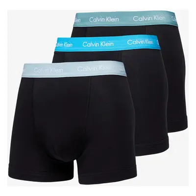 Calvin Klein Cotton Stretch Classic Fit Trunks 3-Pack Black