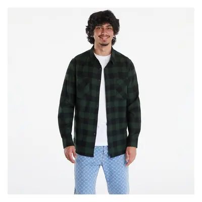 Ing Urban Classics Checked Flanell Shirt Black/ Green