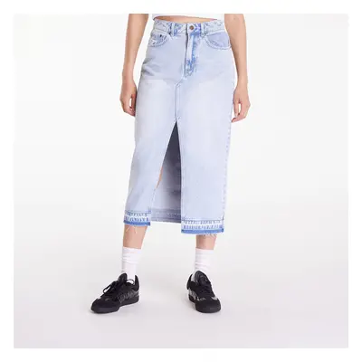 Szoknya Karl Kani Og Long Denim Skirt Light Blue