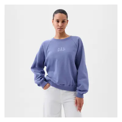 Pulóver GAP Logo Sweatshirt Larkspur