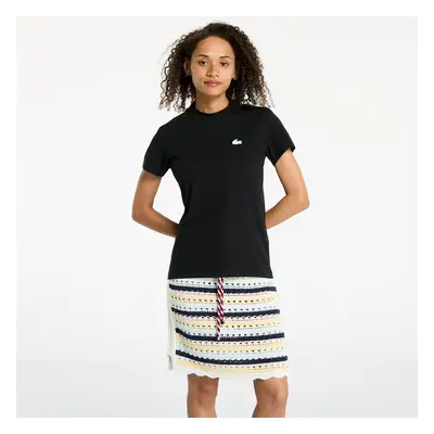 Póló LACOSTE Tee-Shirt &Turtle Neck Black