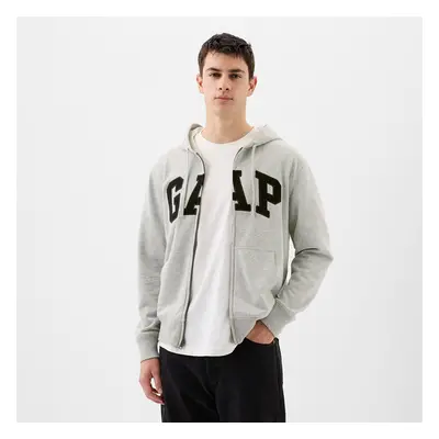 Pulóver GAP French Terry Fullzip Logo Hoodie B08