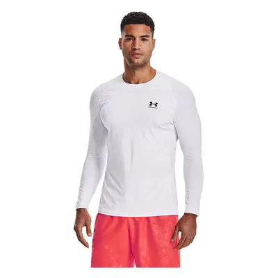 Póló Under Armour Hg Armour Fitted Ls White