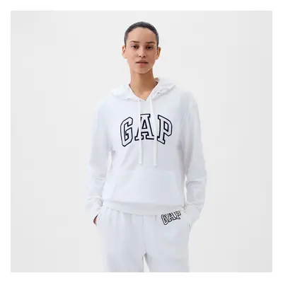 Pulóver GAP Pullover Logo Hoodie Optic White V6