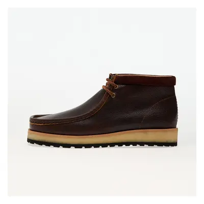 Sneakers Clarks Originals Wallabee Scout Dark Tan Lea