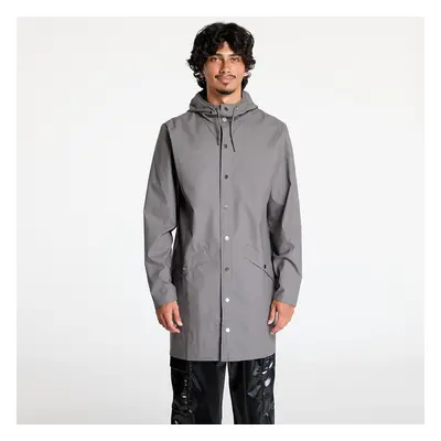 Kabát Rains Long Jacket W3 UNISEX Grey