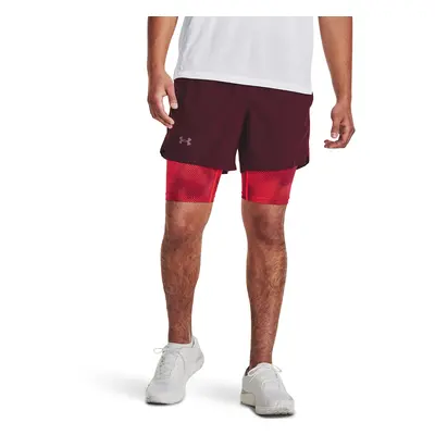 Sort Under Armour Launch 5'' 2-In-1 Short Dark Maroon