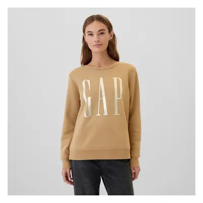 Pulóver GAP Logo Sweatshirt Mojave