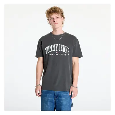 Póló Tommy Jeans Regular Archive Varsity Tee Black