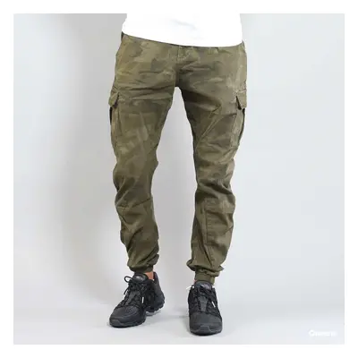 Nadrágok Urban Classics Camo Cargo Jogging Pants Camo Green