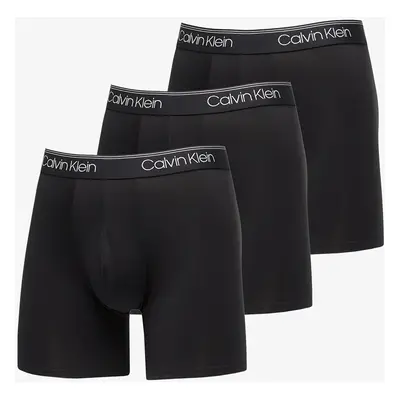 Calvin Klein Microfiber Stretch Boxer 3-Pack Black