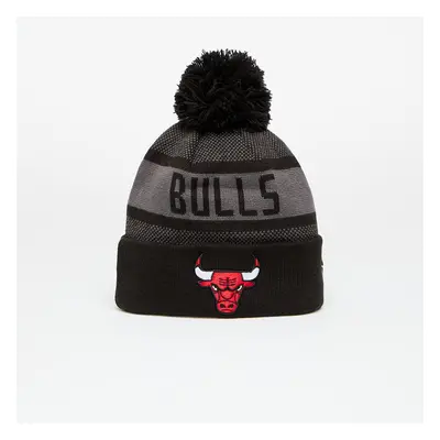 Kalap New Era Chicago Bulls Knit Medium NBA Jake Cuff Beanie Graphite/ Dark Graphite