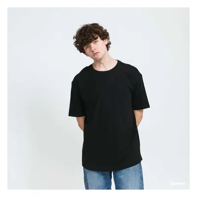 Póló Urban Classics Organic Cotton Curved Oversized Tee 2-Pack Black