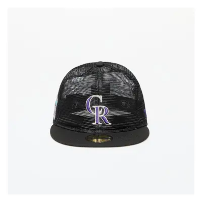 Baseball sapka New Era Colorado Rockies Mesh Patch 59FIFTY Fitted Cap Black