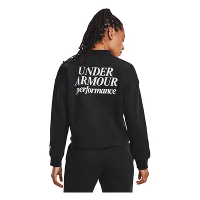 Pulóver Under Armour Essential Script Crew Black