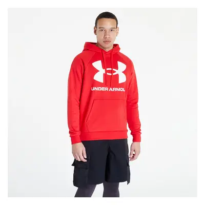 Pulóver Under Armour Rival Fleece Big Logo Hoodie Red