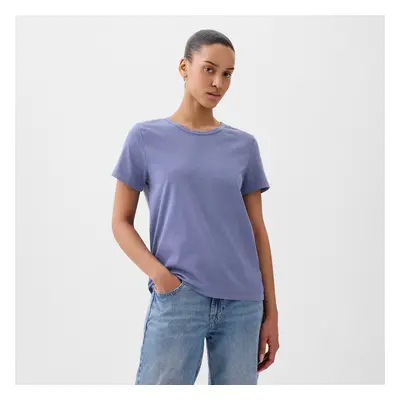 Póló GAP Crewneck Tee Larkspur