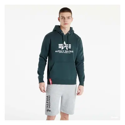 Pulóver Alpha Industries Basic Hoody Green