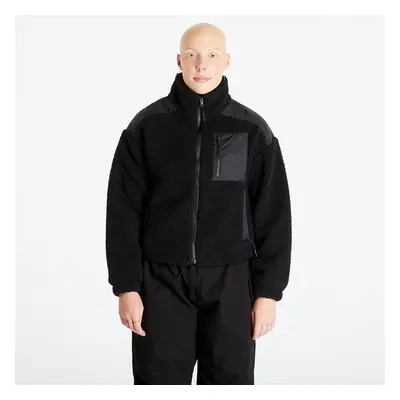 Kabát Urban Classics Ladies Sherpa Mix Jacket Black