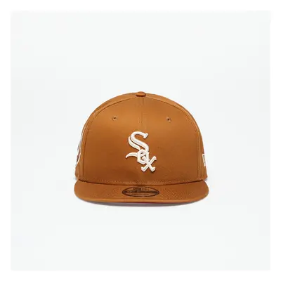 Baseball sapka New Era Chicago White Sox Side Patch 9Fifty Snapback Cap Toasted Peanut/ Stone