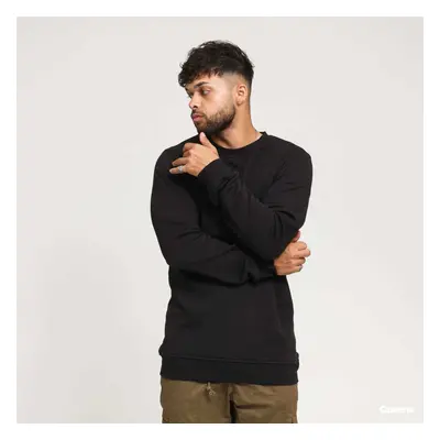 Pulóver Urban Classics Organic Basic Crew Black