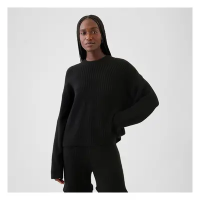 Pulóver GAP Cashsoft Crew Pullover Black