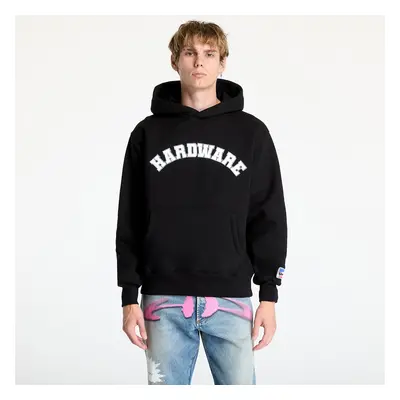 Pulóver PLEASURES Hardware Hoodie Black