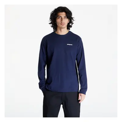 Póló Patagonia M's L/S P-6 Logo Responsibili-Tee Classics Navy