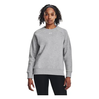 Pulóver Under Armour Rival Fleece Crew Mod Gray Light Heather