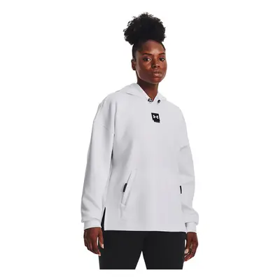 Pulóver Under Armour Summit Knit Hoodie White