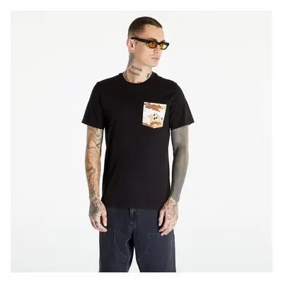 Póló Tommy Jeans Regular Camo Pocket Short Sleeve Tee Black