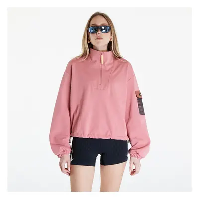 Pulóver Columbia Painted Peak™ Cropped Sweatshirt Pink Agave/ Auburn