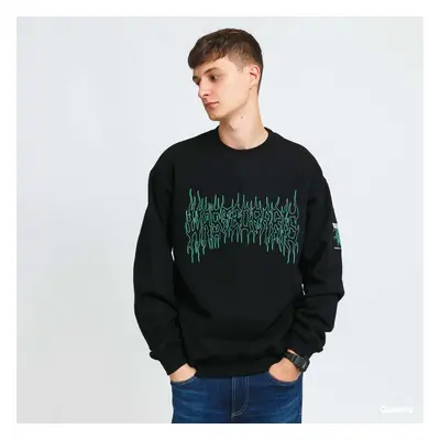 Pulóver Wasted Paris Fire Cult Crew Neck Black