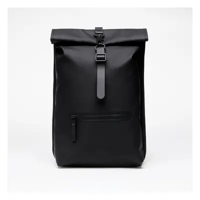 Hátizsák Rains Rolltop Rucksack W3 01 Black