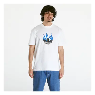 Póló adidas Flames Logo Tee White