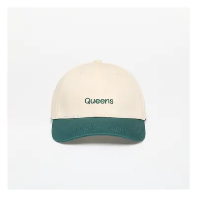 Baseball sapka Queens Essential Two Color Cap Natural/ Forest Green