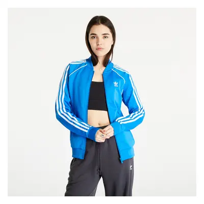 Pulóver adidas Originals Sustainability Classic Track Top Blue Bird