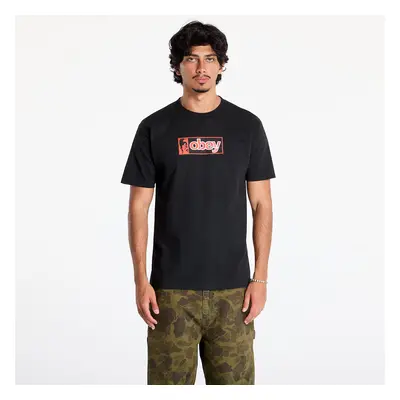 Póló OBEY Obey Half Icon T-Shirt Black