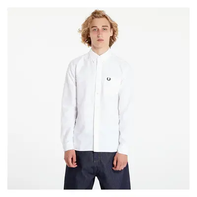 Ing FRED PERRY Oxford Shirt White